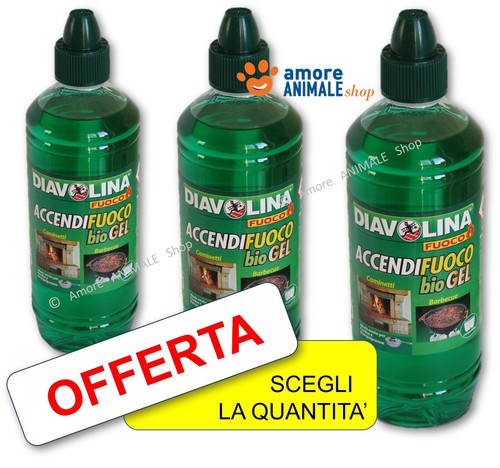 Diavolina accendifuoco bio - diavolina,