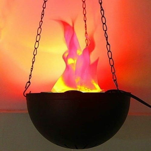 Lampada effetto fiamma fuoco - lampada,
