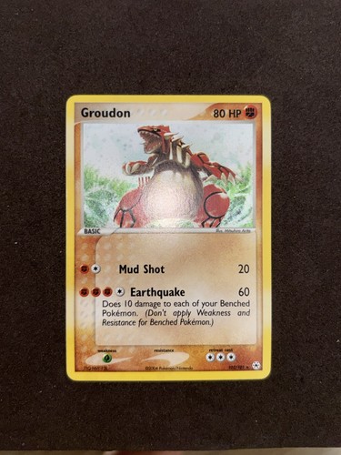 Pokèmon 2004 groudon 102 - 2004, 102/101