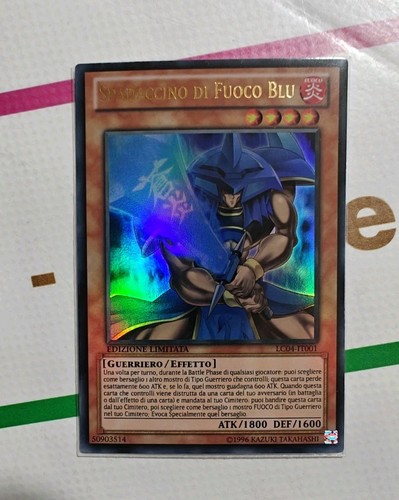 Spadaccino fuoco blu - fuoco,