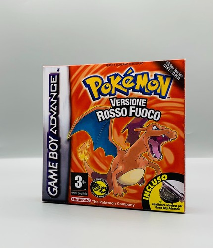 Pokémon rosso fuoco - fuoco, gameboy
