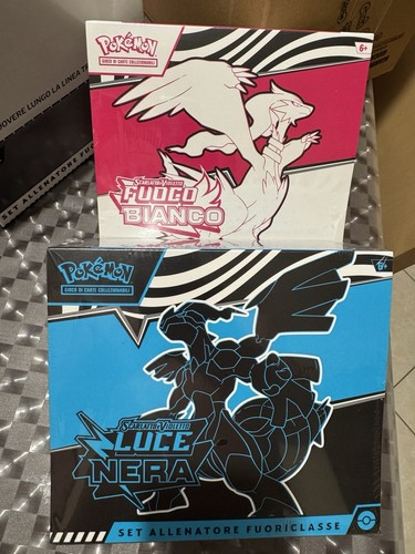 Pokemon etb fuoco - bianco, e