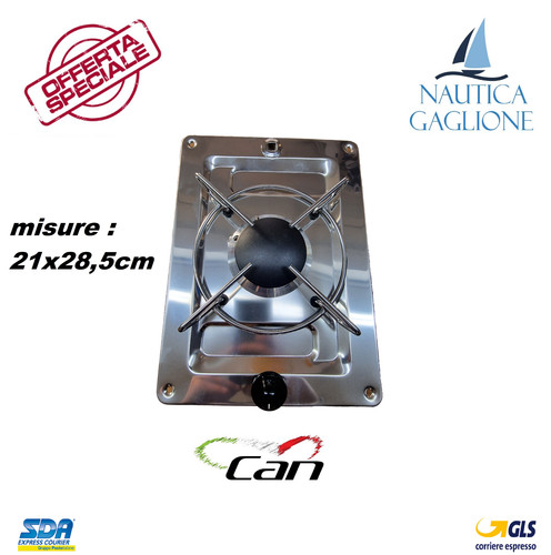 Fornello can fuoco acciaio - fornello,