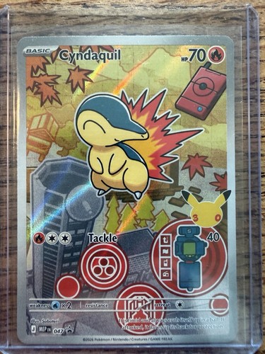 Cyndaquil 047 mep - holo, en